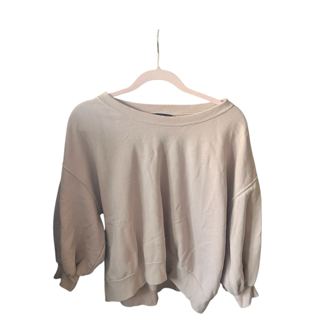 Abercrombie & Fitch Light Pink Turtleneck Sweater